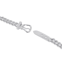 将图像加载到图库查看器中,HERMES BoucleSellier Inflexible Necklace Size PM/42H125210B SV925