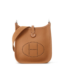 Load image into Gallery viewer, HERMES Evelyne Long Gold Taurillon Clemence Size TPM