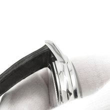 Load image into Gallery viewer, SEIKO Diamond shock W35.7mm Stainless Steel Leather Silver Dial4S24-0070