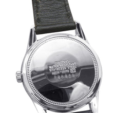 Load image into Gallery viewer, SEIKO Diamond shock W35.7mm Stainless Steel Leather Silver Dial4S24-0070