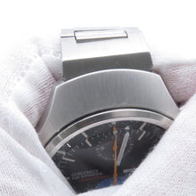 将图像加载到图库查看器中,SEIKO 5Sports Speed Timer W42mm Stainless Steel Black Dial6138-0020