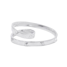 Load image into Gallery viewer, HERMES Crew de H Double Finger Ring Size 53/#13H125631B SV925