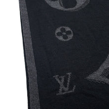 Load image into Gallery viewer, LOUIS VUITTON Scarf・LV Galaxy Size S NoirM93299 Wool100%