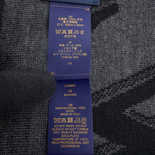 Load image into Gallery viewer, LOUIS VUITTON Scarf・LV Galaxy Size S NoirM93299 Wool100%