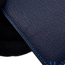 将图像加载到图库查看器中,HERMES Card Case "HSellier" Verso Blue Indigo/Blue Hydra Evergrain