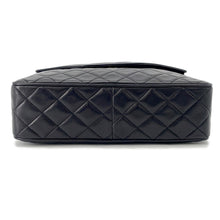 将图像加载到图库查看器中,CHANEL Matelasse fringed chain shoulder bag Black Lambskin