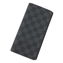 Load image into Gallery viewer, LOUIS VUITTON Portefeuille Brazza NoirN62665 Damier Graphite