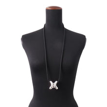将图像加载到图库查看器中,HERMES Lima Necklace Size GM SV925