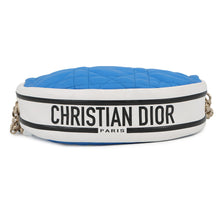 将图像加载到图库查看器中,Dior Macrocannage Vibe Hobo Bag Blue/WhiteM7200ODDO Lambskin Size Small