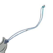 Load image into Gallery viewer, HERMES Petit H Bag Charm Soft Cream Gris Mouette/Blue Navy Epsom Togo Leather