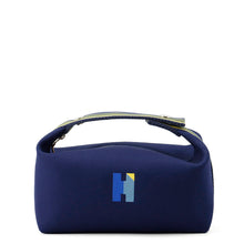将图像加载到图库查看器中,HERMES Bride A Black H Pavilion Marine Canvas Size PM