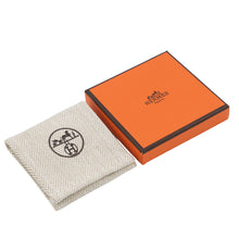 将图像加载到图库查看器中,HERMES Chaine d'Ancre Brooch Black Epsom Metal