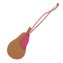 Load image into Gallery viewer, HERMES Petit H Pear Gold/Magnolia Togo Leather Chevre Myzore Goatskin