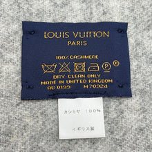 Load image into Gallery viewer, LOUIS VUITTON Scarf・LV Split NoirM70924 Cashmere100%