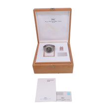 将图像加载到图库查看器中,IWC DoppelChronograph W42mm Stainless Steel Black DialIW371319