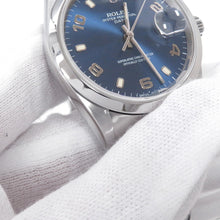 Load image into Gallery viewer, ROLEX Oyster Perpetual Date W34mm Stainless Steel Blue Dial15200