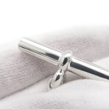 将图像加载到图库查看器中,HERMES Chaine d'Ancre Farandole Necklace Size 120 SV925