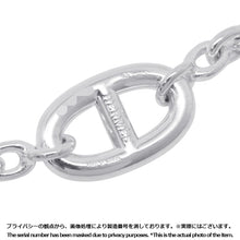 将图像加载到图库查看器中,HERMES Chaine d'Ancre Farandole Necklace Size 120 SV925