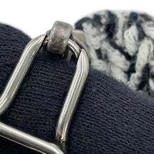 Load image into Gallery viewer, LOUIS VUITTON tight skirt Size M White/Black/Gray Cotton69% Wool 15% Nylon15% Polyurethane1%