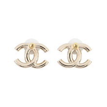 Load image into Gallery viewer, CHANEL CC Logo EarringsABF155 Metal