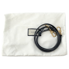 Load image into Gallery viewer, GUCCI GG Logo Basketball Shape 2-Way Shoulder Bag Black/Beige547855 Leather