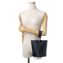 Load image into Gallery viewer, LOEWE Pebble 2way Handbag BlackAANBBBMX01 Leather Size Mini