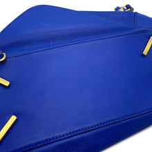 Load image into Gallery viewer, LOEWE Puzzle bag Blue Leather Size Medium