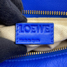 Load image into Gallery viewer, LOEWE Puzzle bag Blue Leather Size Medium