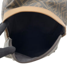 将图像加载到图库查看器中,FENDI Zucca Chiodo Diagonal Backpack Brown7VZ076 Leather Size Medium