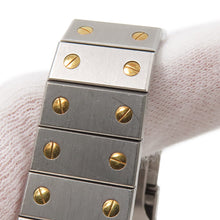 将图像加载到图库查看器中,CARTIER Santos Octagon LM W30mm Stainless Steel K18YG Ivory Dial187902