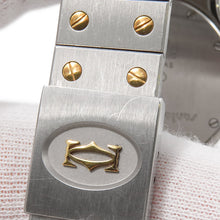 将图像加载到图库查看器中,CARTIER Santos Octagon LM W30mm Stainless Steel K18YG Ivory Dial187902