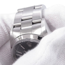 将图像加载到图库查看器中,ROLEX Oyster Perpetual Date W34mm Stainless Steel Black Dial15200