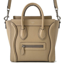 Load image into Gallery viewer, CELINE Luggage shopper Beige168243 Leather Size Nano