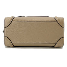 Load image into Gallery viewer, CELINE Luggage shopper Beige168243 Leather Size Nano