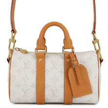 Load image into Gallery viewer, LOUIS VUITTON Keepall Bandouliere Off-whiteM15076 Monogram・Heritage Size 25