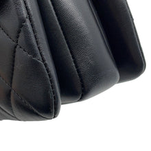 Load image into Gallery viewer, CHANEL Top Handle Mini Flap Bag BlackAS4654 Lambskin Size Mini