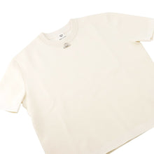 Load image into Gallery viewer, HERMES Short-sleeved knit with "Parfroy Remix" motif Size 36 Blanc NaturelH5H2679D2A334 Silk52% Cashmere27% Nylon20% Polyurethane1%