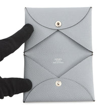 Load image into Gallery viewer, HERMES Calvi Green Pantan Epsom