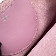 将图像加载到图库查看器中,HERMES in-the-loop Tote Bag Mauve Sylvestre Taurillon Clemence Swift Leather Size 18