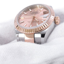Load image into Gallery viewer, ROLEX Lady-Datejust W28mm Stainless Steel K18PG Rose Dial279171