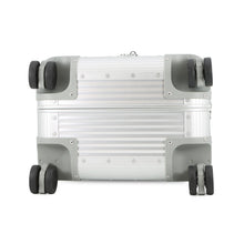 将图像加载到图库查看器中,GUCCI Porter Cabin Trolley FRM Suitcase Silver743843 Aluminum GG Supreme