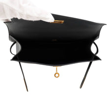 Load image into Gallery viewer, HERMES PochetteKelly Black Swift Leather