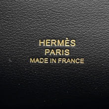 Load image into Gallery viewer, HERMES PochetteKelly Black Swift Leather