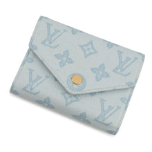 Load image into Gallery viewer, LOUIS VUITTON Portefeuille Victorine Blue CourrierM27682 Monogram Origin