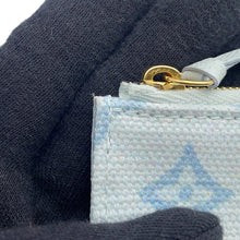 Load image into Gallery viewer, LOUIS VUITTON Portefeuille Victorine Blue CourrierM27682 Monogram Origin