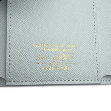 Load image into Gallery viewer, LOUIS VUITTON Portefeuille Victorine Blue CourrierM27682 Monogram Origin
