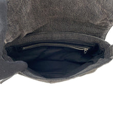 Load image into Gallery viewer, BALENCIAGA Luca Goal Shoulder Bag Gray/Black719082 Denim Size XS