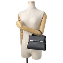 Load image into Gallery viewer, Delvaux Tempe 2way Bag Black Leather Size Mini