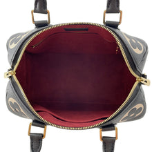 Load image into Gallery viewer, LOUIS VUITTON Speedy Bandouliere RedM58947 Bicolor Monogram Empreinte Leather Size 25