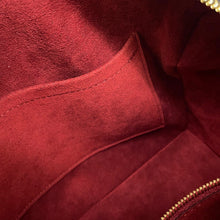 Load image into Gallery viewer, LOUIS VUITTON Speedy Bandouliere RedM58947 Bicolor Monogram Empreinte Leather Size 25